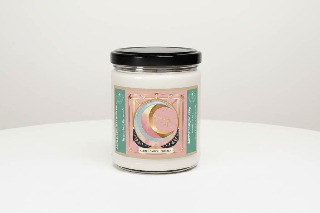 Astronomical Summer Celestial Scented Soy Candle - 9 Oz Jar