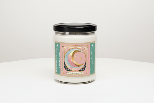 Astronomical Summer Celestial Scented Soy Candle - 9 Oz Jar