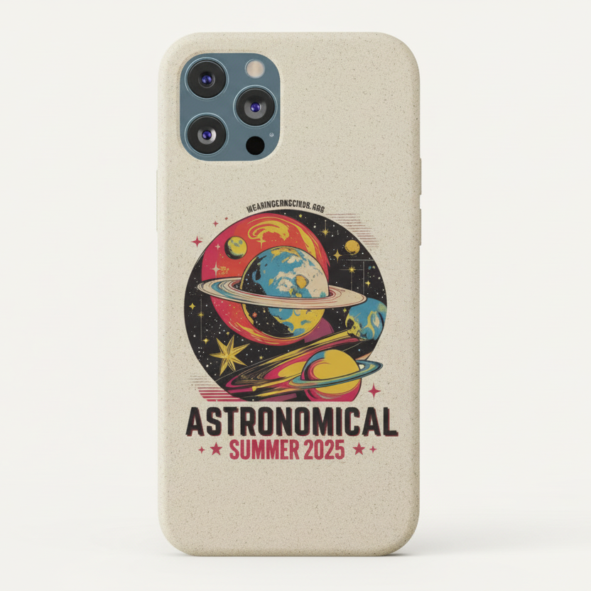 Astronomical Summer 2025 Commemorative Eco-Friendly Phone Case