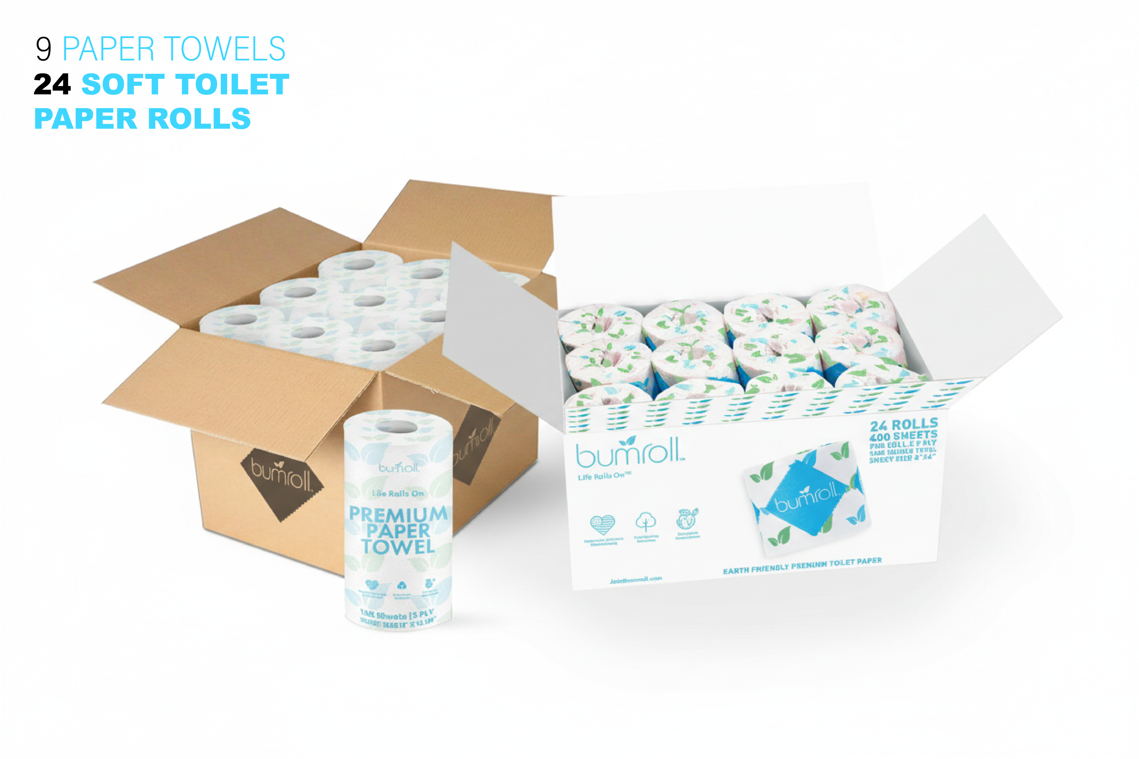 24 Recycled Toilet Rolls – Everyday Bundle-6
