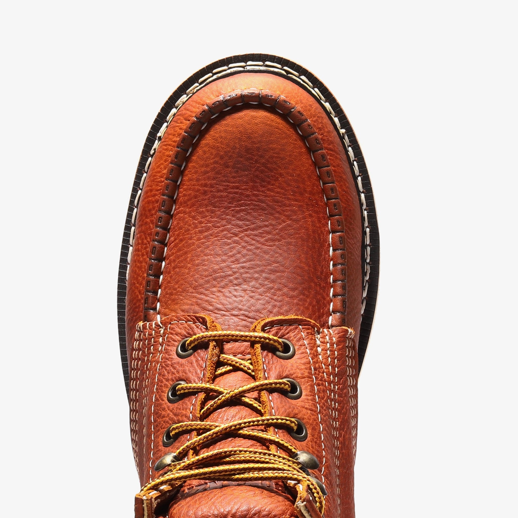 Frontier Classic 6" Moc Toe Steel Toe Boot – Golden Brown
