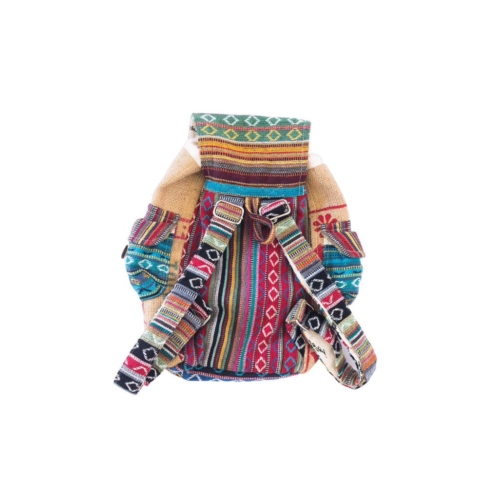 Mini Recycled Travel Backpack Jaipur