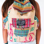 Recycled Travel Backpack Agra