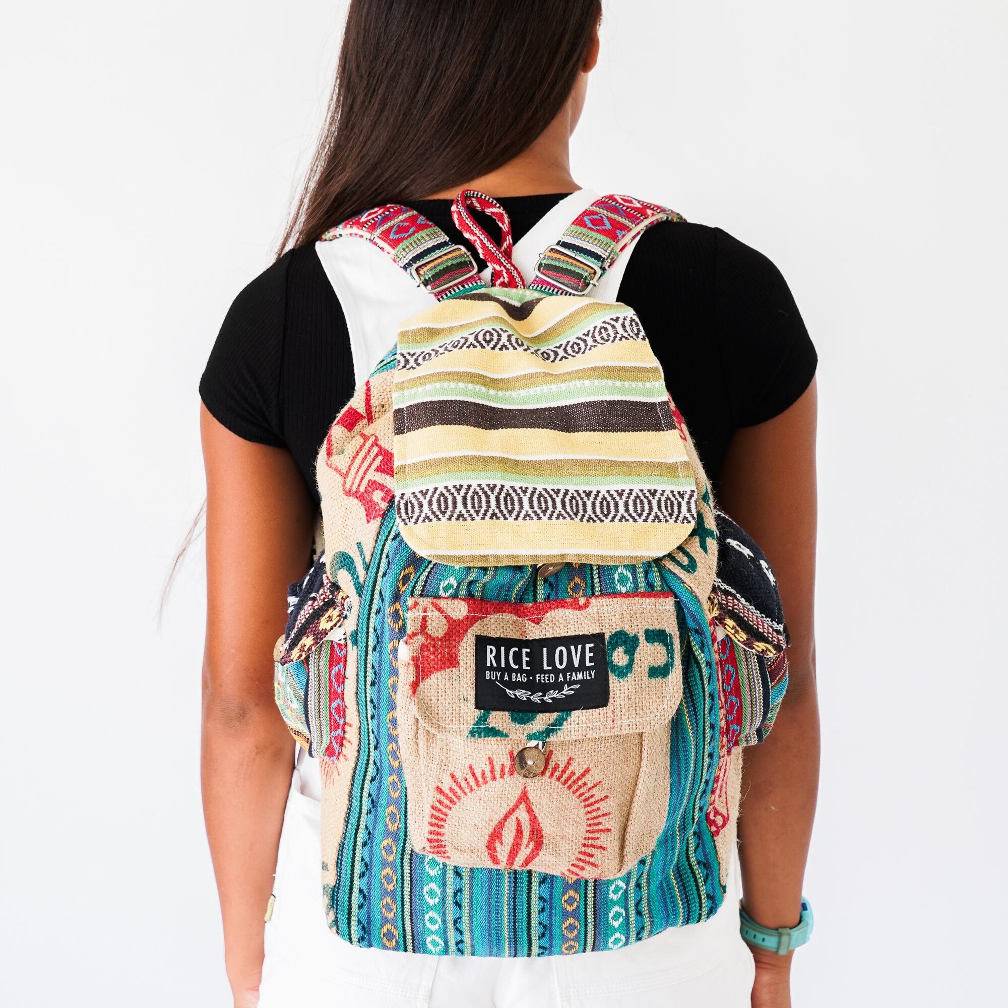 Recycled Travel Backpack Goa