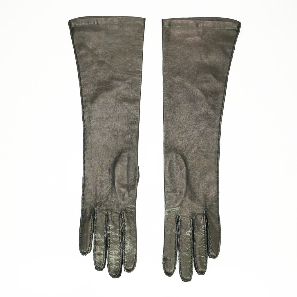 MADE IN ITALY HANDSEWN NAPPA LEATHER GLOVES-0
