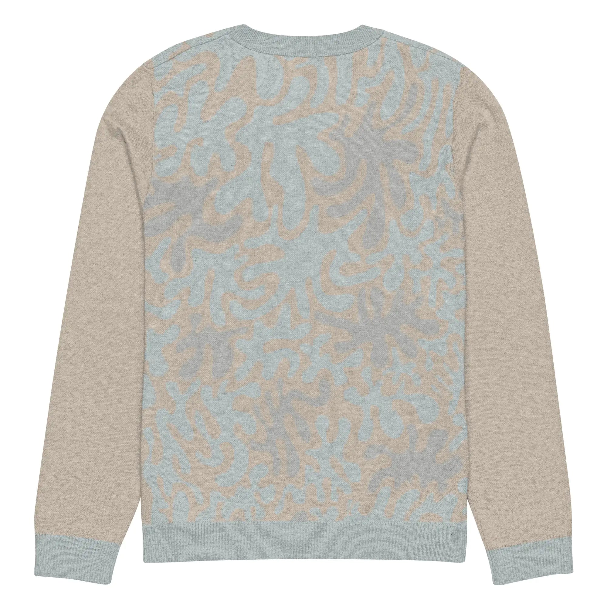 Coral Sands Knit Crew - Sustainable Ocean-Inspired Men's Sweater with 4ocean Partnership