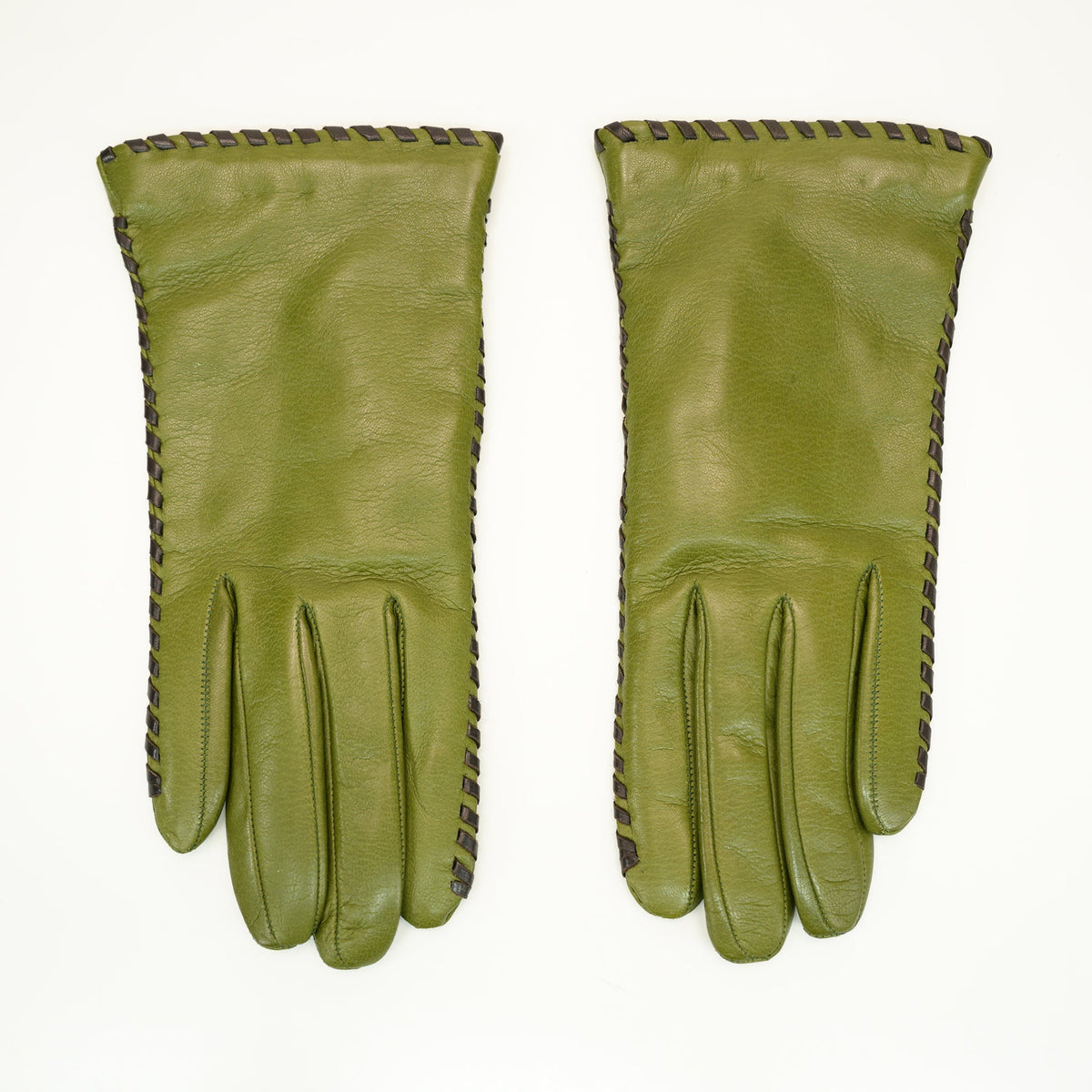 MADE IN ITALY LEATHER GLOVES WITH WHIPSTITCH-3
