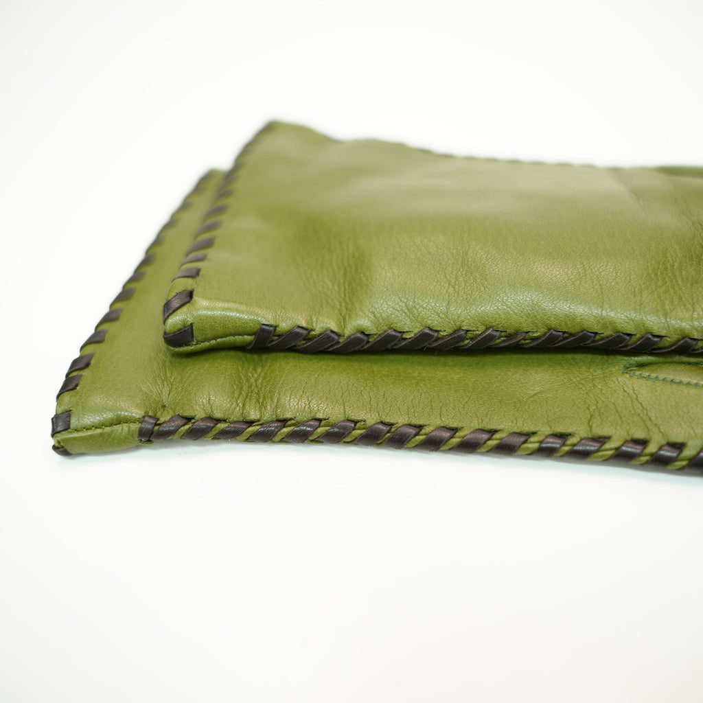 MADE IN ITALY LEATHER GLOVES WITH WHIPSTITCH-4