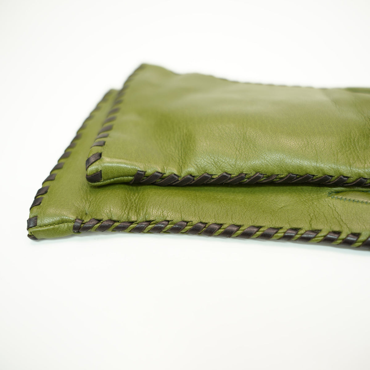 MADE IN ITALY LEATHER GLOVES WITH WHIPSTITCH-4