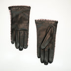 MADE IN ITALY LEATHER GLOVES WITH WHIPSTITCH-5