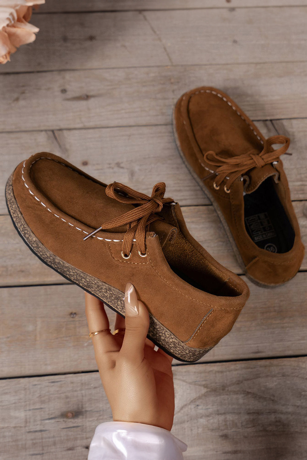 Sutton Thick Sole Lace-Up Casual Shoes