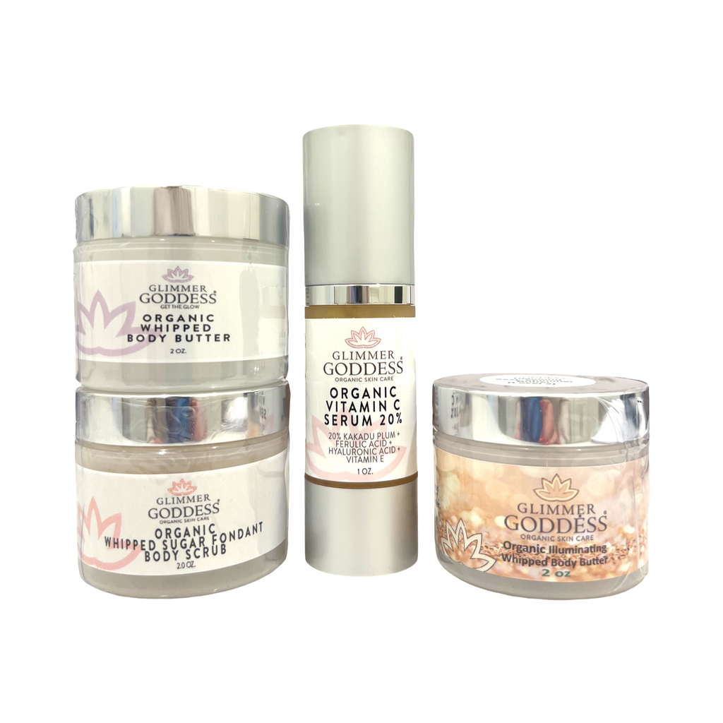Bridesmaid Glow Gift Set – 4 Piece Radiant Beauty Essentials for Bridal Party & Wedding Day