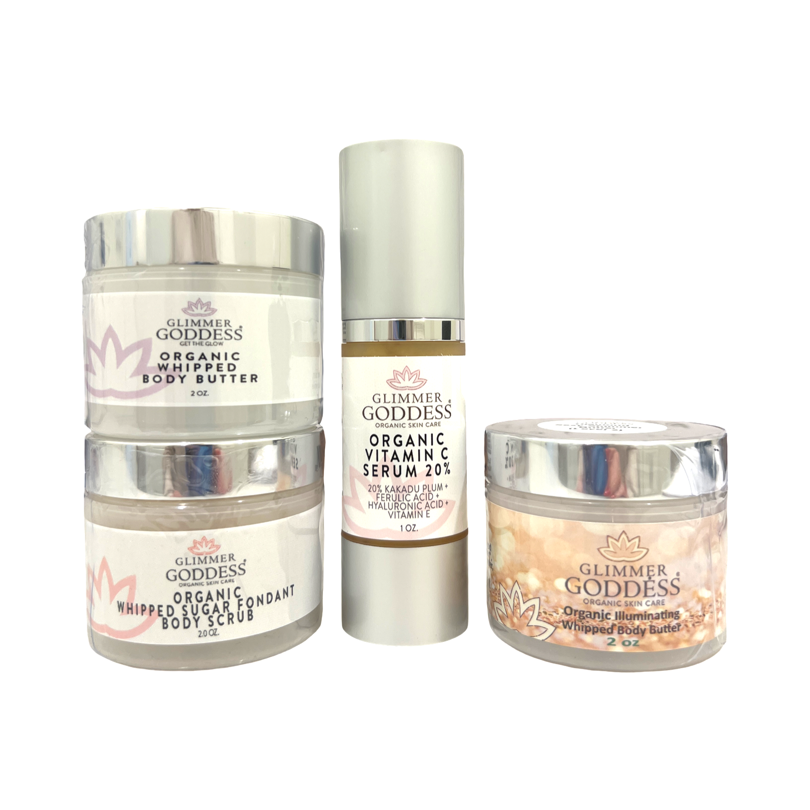 Bridesmaid Glow Gift Set – 4 Piece Radiant Beauty Essentials for Bridal Party & Wedding Day