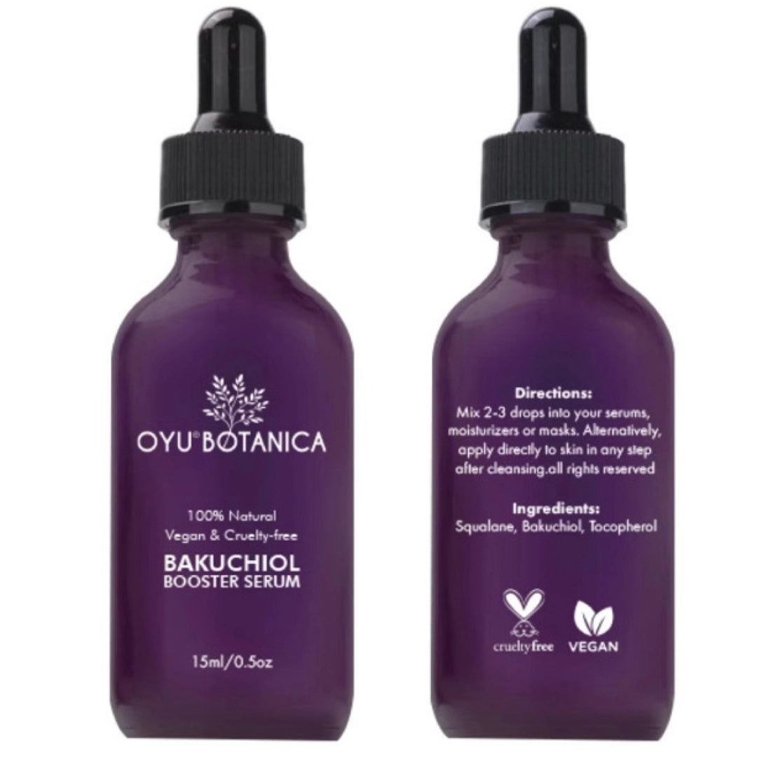 OYU Botanica Bakuchiol Booster Serum – Plant-Based Retinol Alternative for Radiant, Youthful Skin