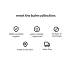 Organic Baby Balm Collection – 4-Pack