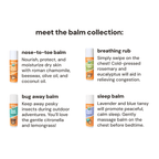 Organic Baby Balm Collection – 4-Pack
