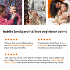 Organic Baby Balm Collection – 4-Pack