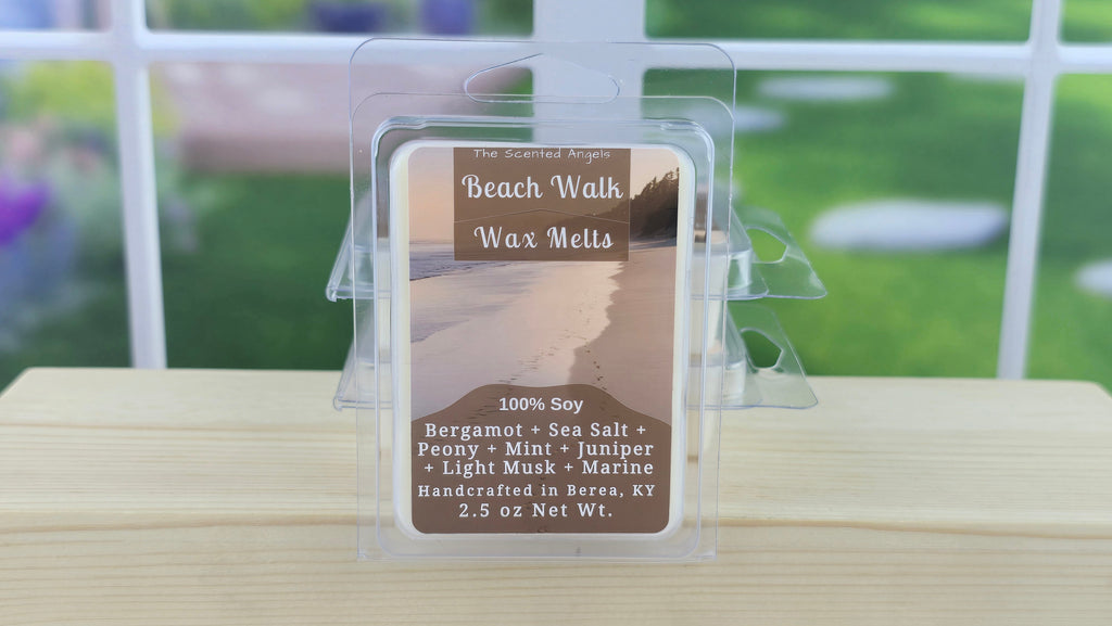 Beach Walk Soy Wax Melts (Clamshells & Squeezable Wax)
