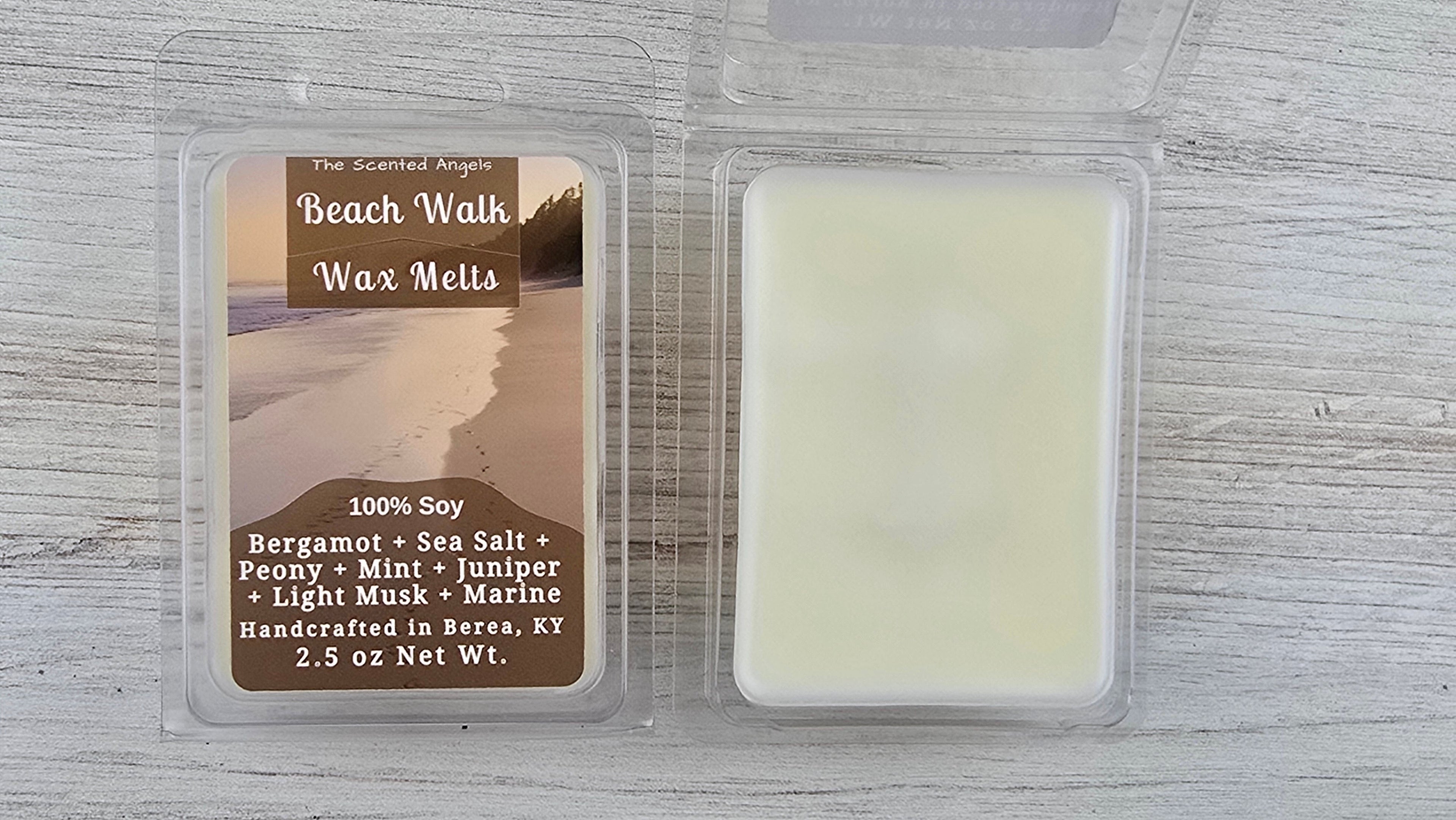 Beach Walk Soy Wax Melts (Clamshells & Squeezable Wax)