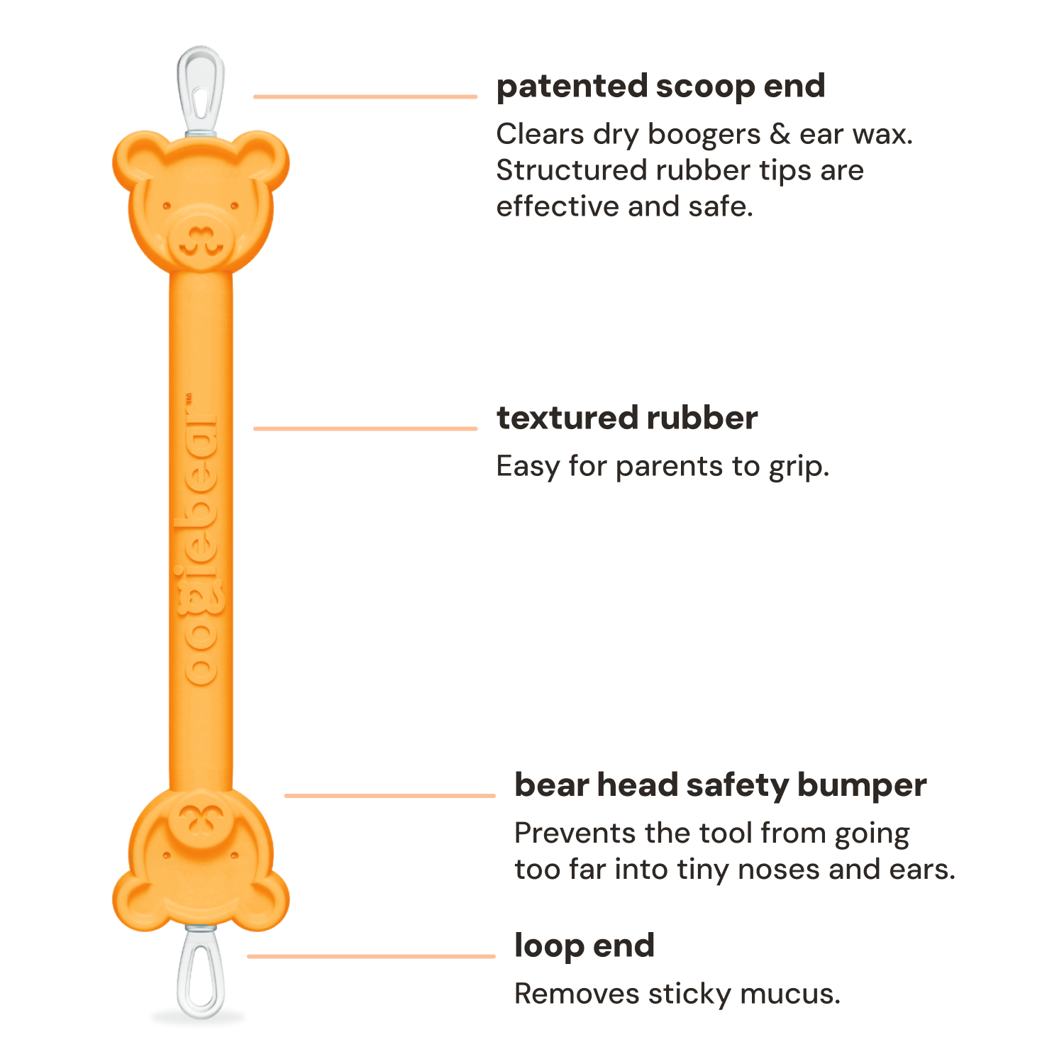 oogiebear Baby Nose and Ear Cleaning Kit