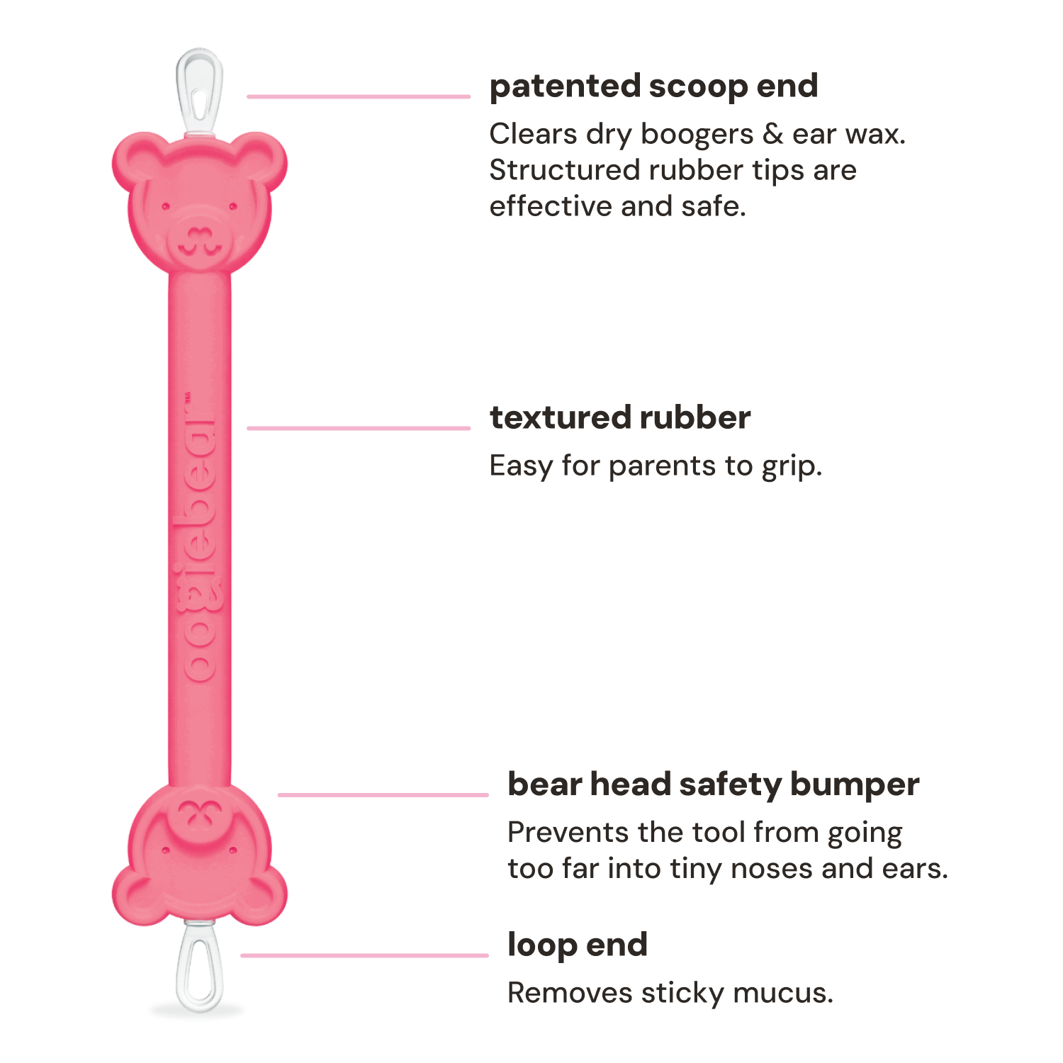 oogiebear Baby Nose and Ear Cleaning Kit