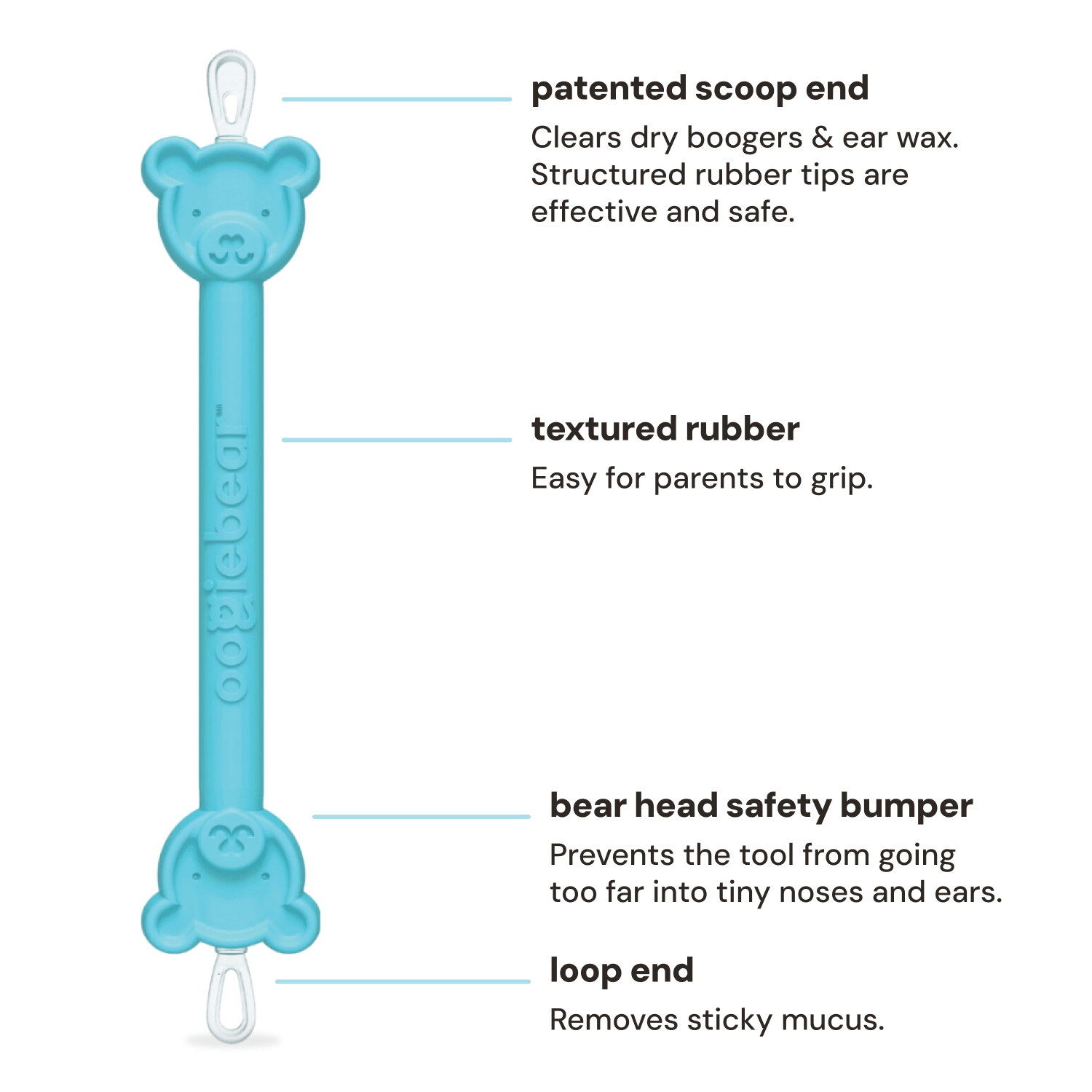 oogiebear Baby Nose and Ear Cleaning Kit
