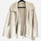 Bebe Pre-Loved Waist Length Uneven Hem Coat