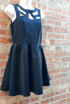Glam Vintage Cocktail Dress – Black/Size L