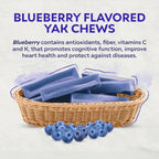 Yak Dog Chew Pack – 6 Flavor-Infused Sticks