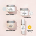 Bridesmaid Glow Gift Set – 4 Piece Radiant Beauty Essentials for Bridal Party & Wedding Day