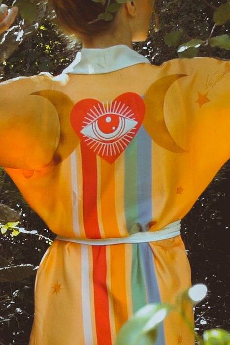 The Rigel Robe in Yucatan Rainbow-3