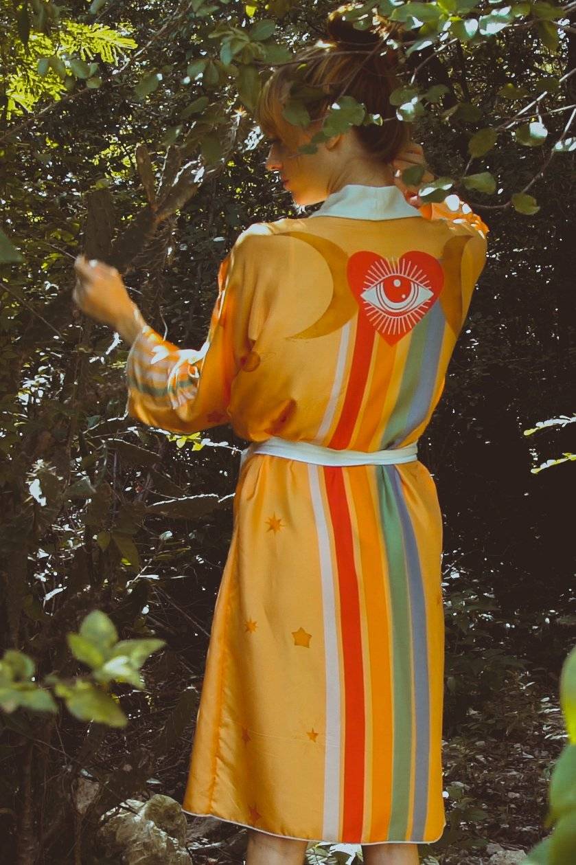 The Rigel Robe in Yucatan Rainbow-1