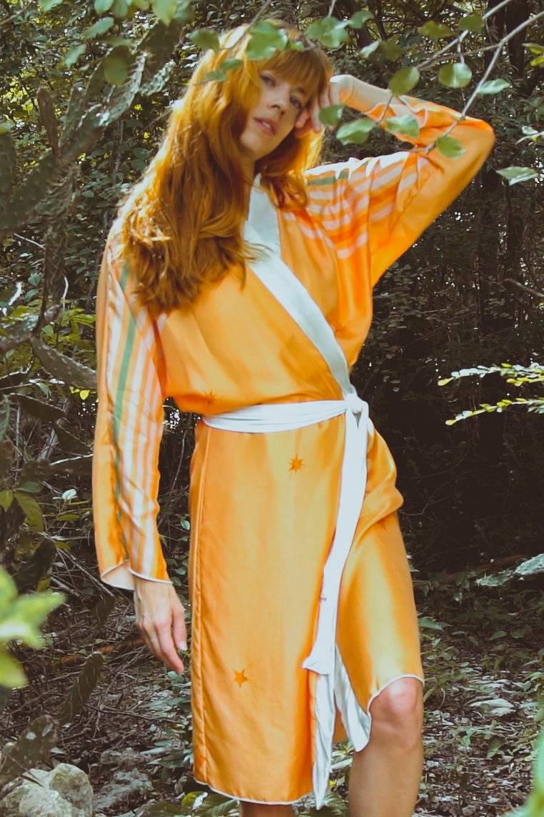 The Rigel Robe in Yucatan Rainbow-2