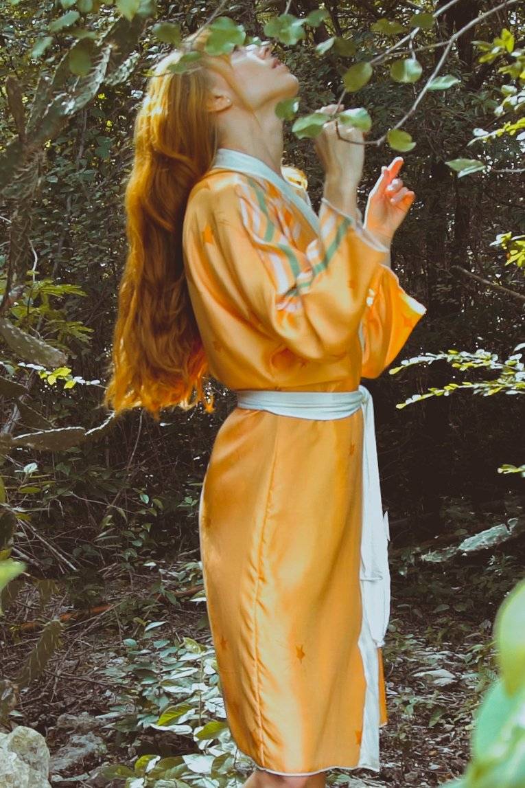 The Rigel Robe in Yucatan Rainbow-4