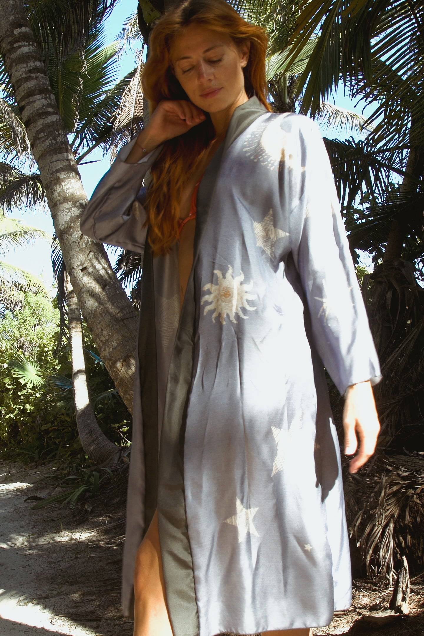 The Rigel Robe in Sky View Blue-1
