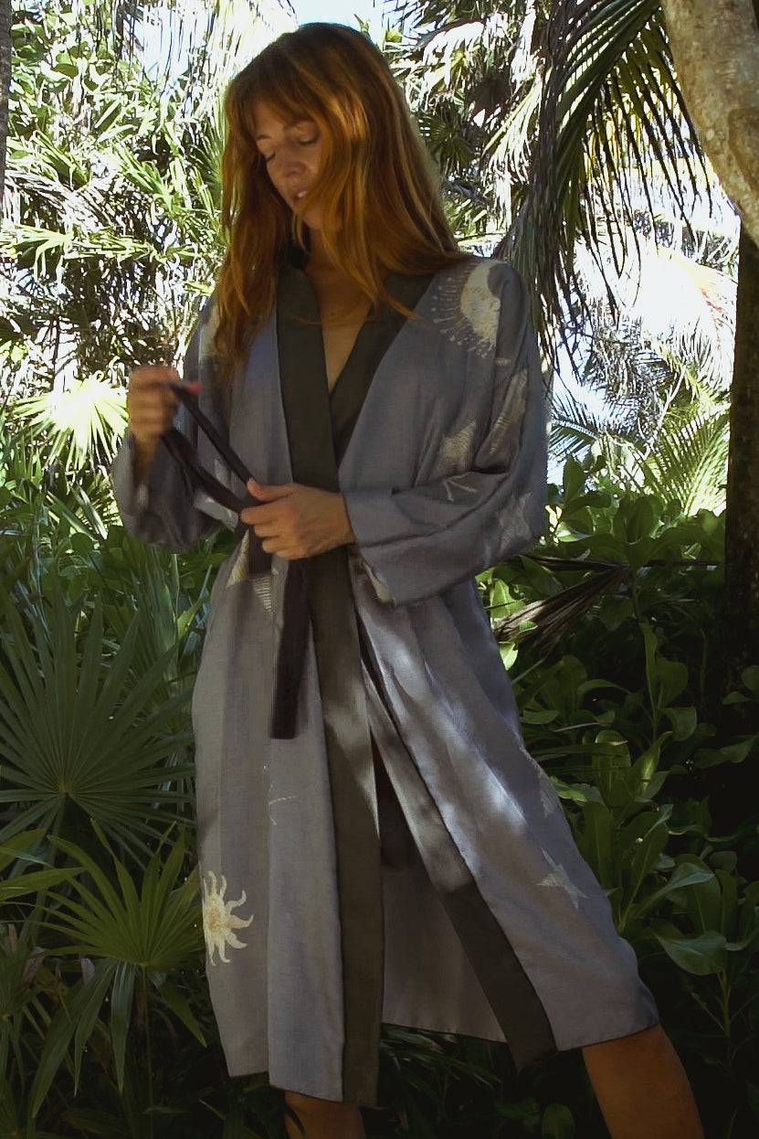 The Rigel Robe in Sky View Blue-2
