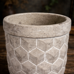 Geometric Cement Planter