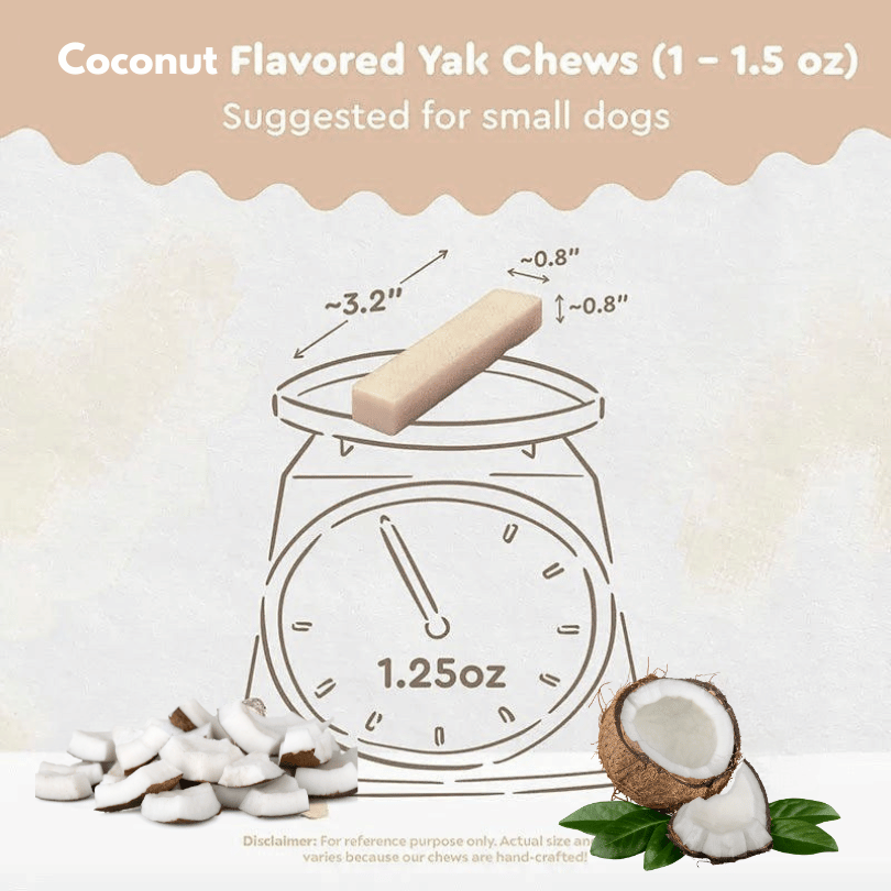 Coconut Yak Chews