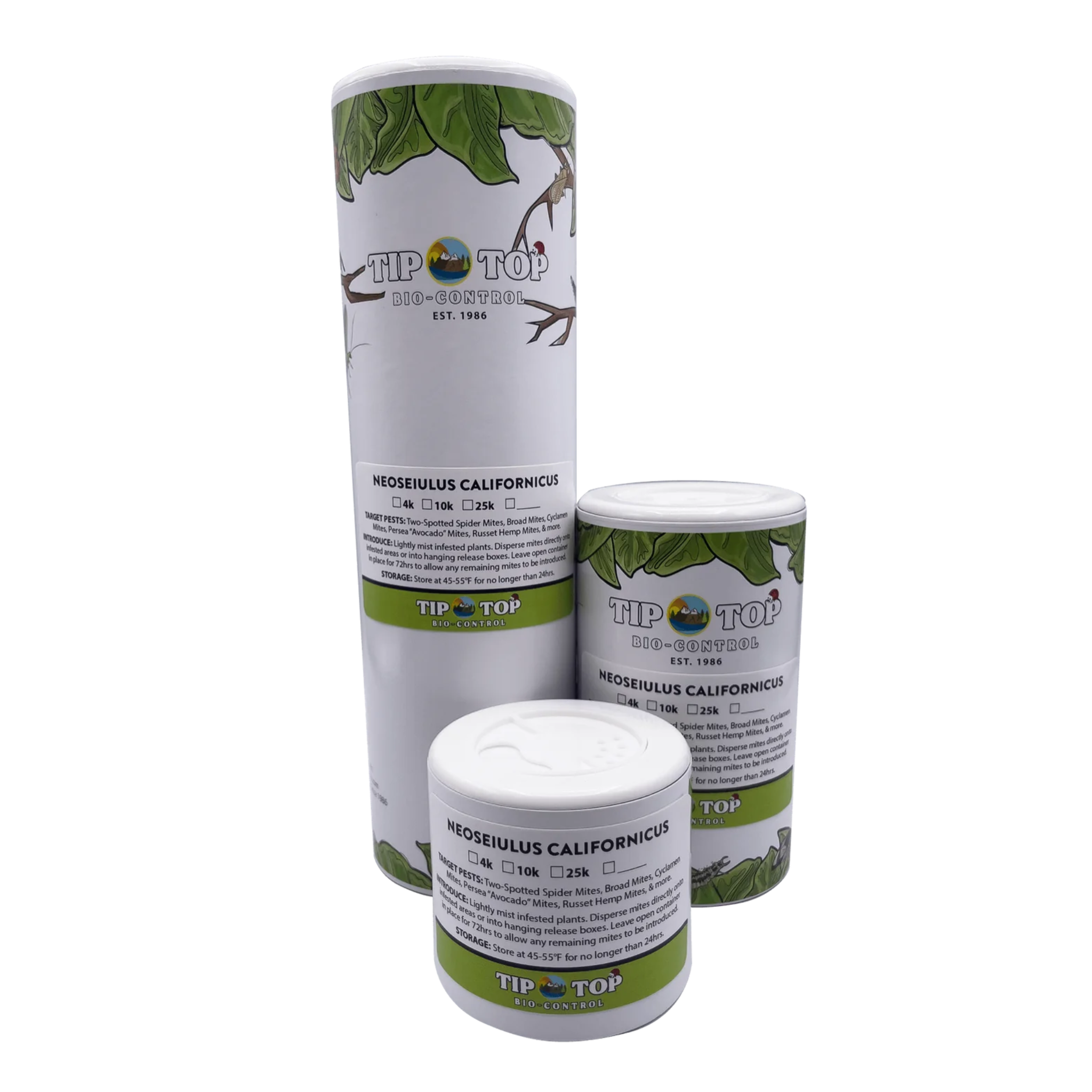 Neoseiulus californicus Treatment Bottles