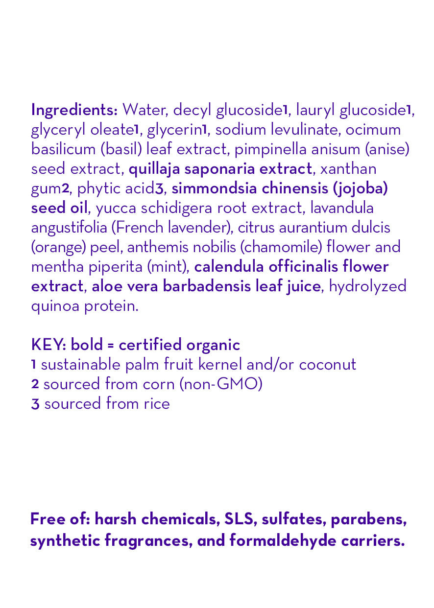 Chamomile & Mint™ Shampoo & Bodywash