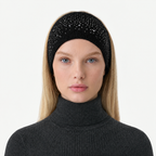 CASHMERE HEADBAND WITH RHINESTONES-0