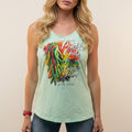 The CHILE FESTIVAL Tank Top – Light Green