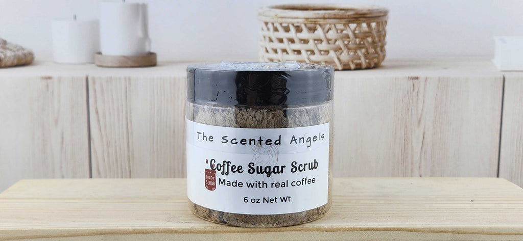 Coffee Lovers Coffee Sugar Scrub for Face + Body