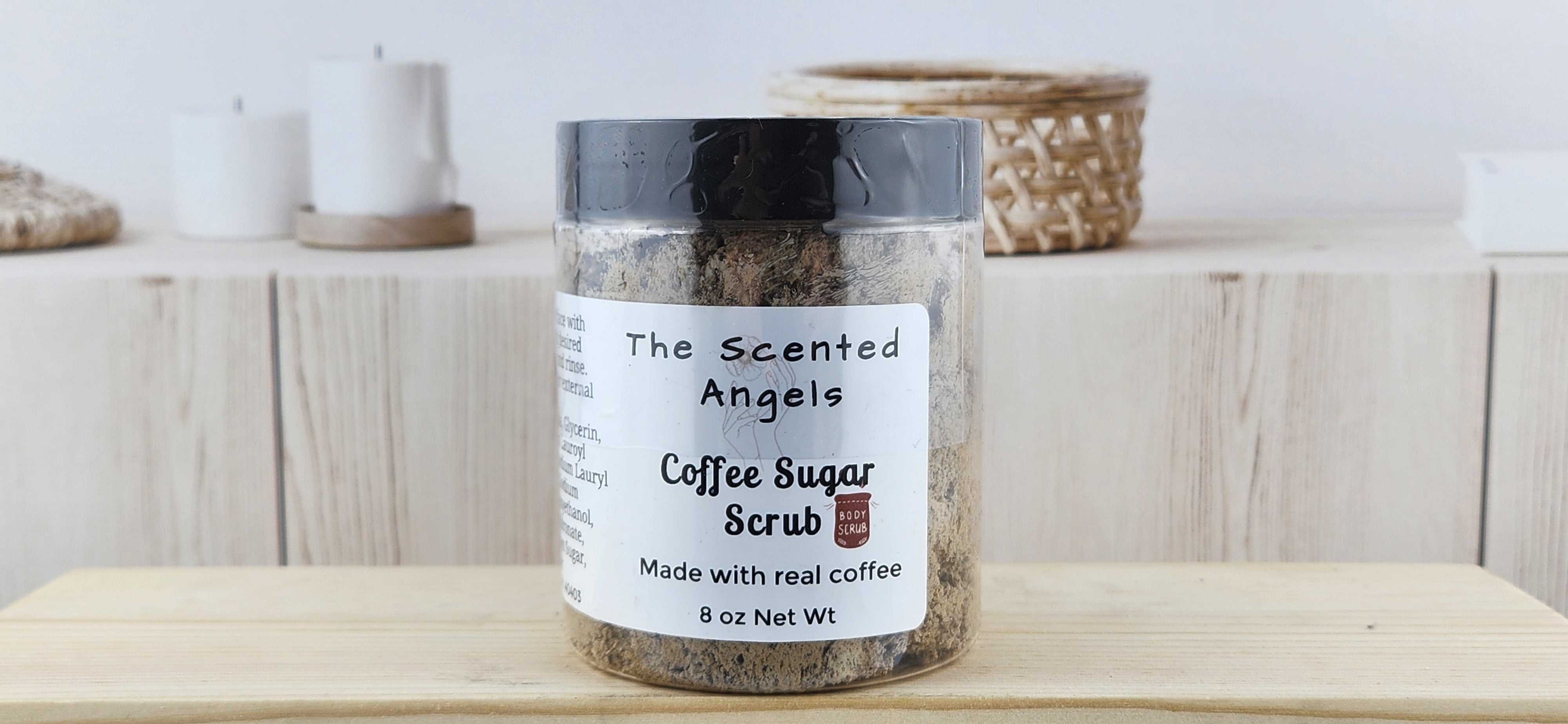 Coffee Lovers Coffee Sugar Scrub for Face + Body