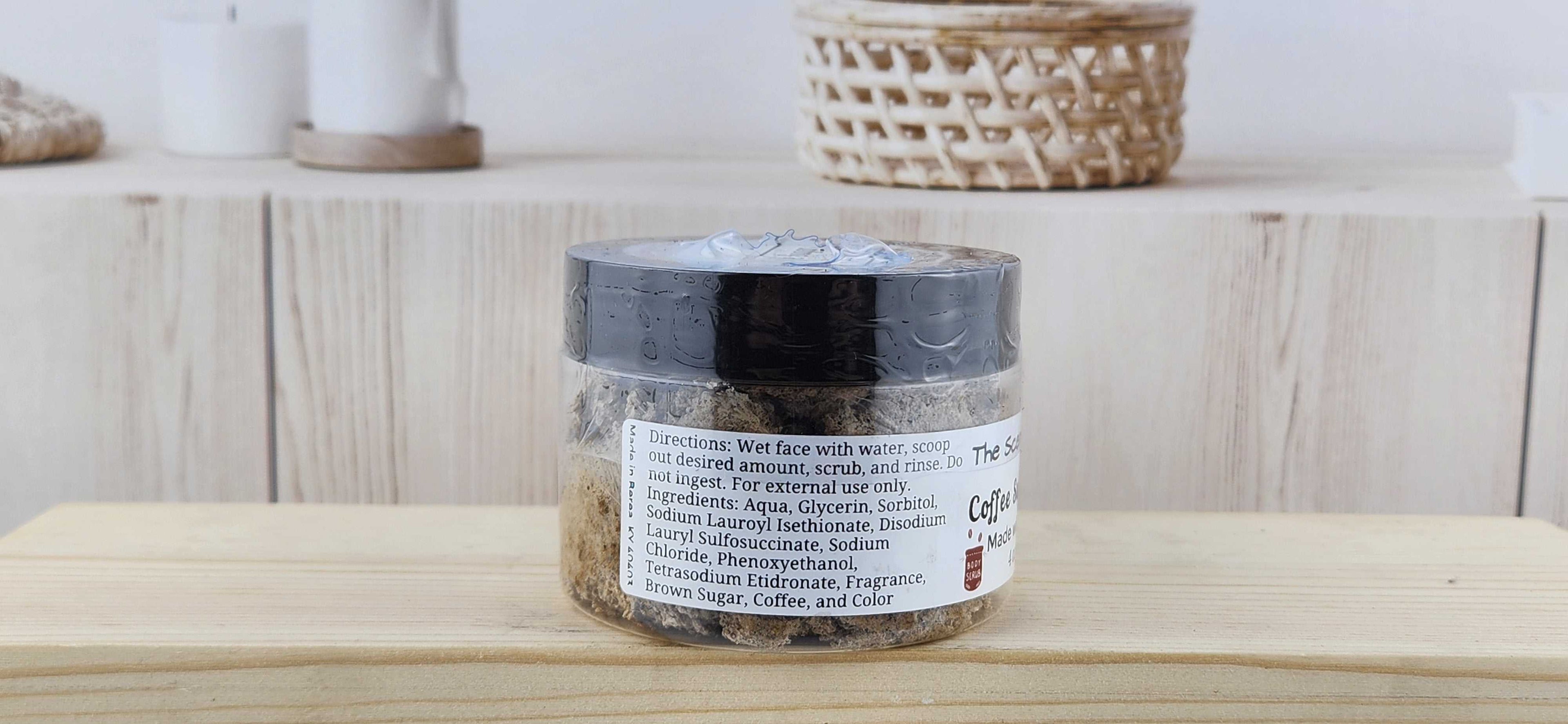 Coffee Lovers Coffee Sugar Scrub for Face + Body