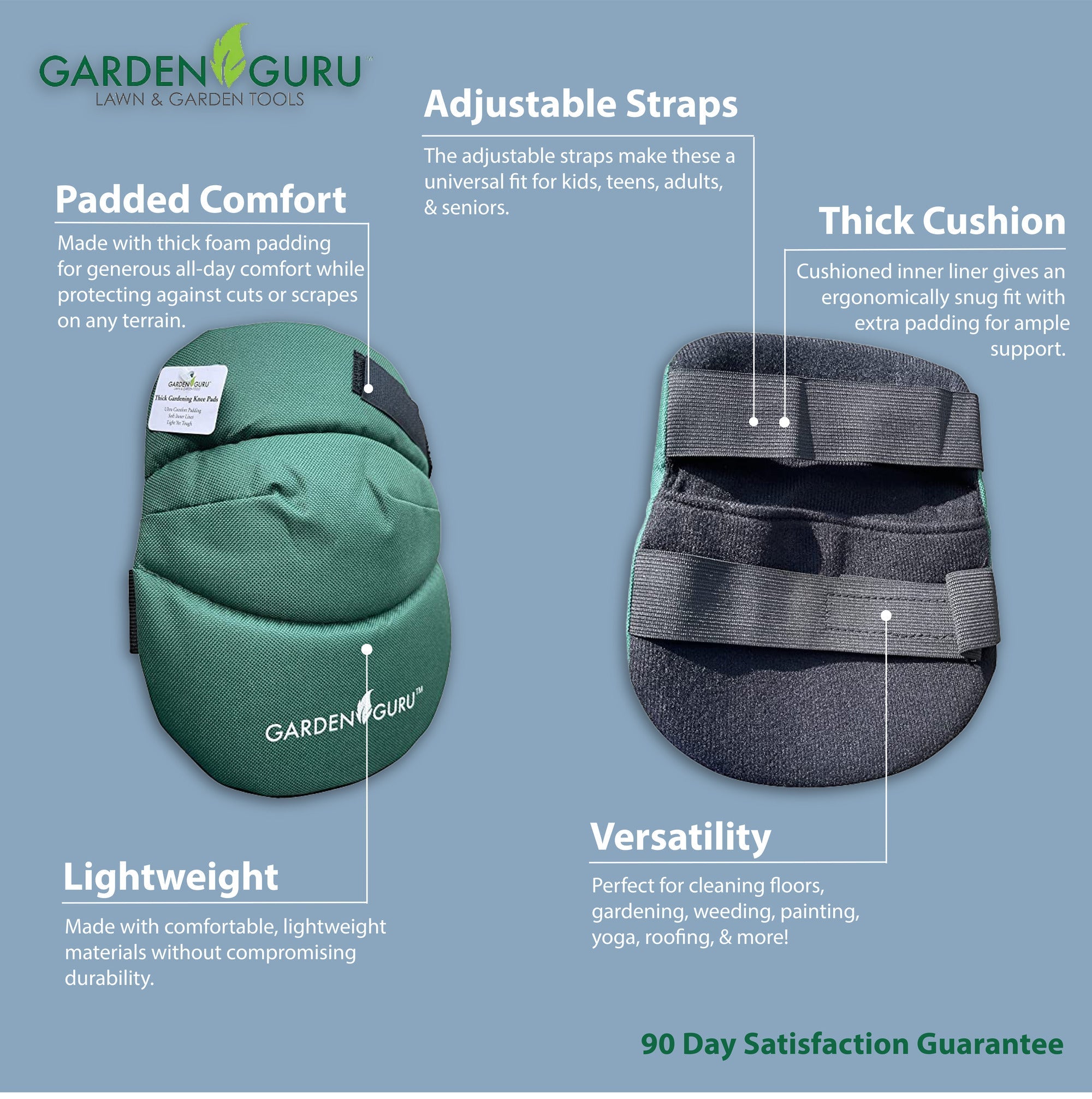 Extra Cushioned Gardening Kneepads