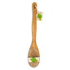 Bath Body Brush With Long Bamboo Handle