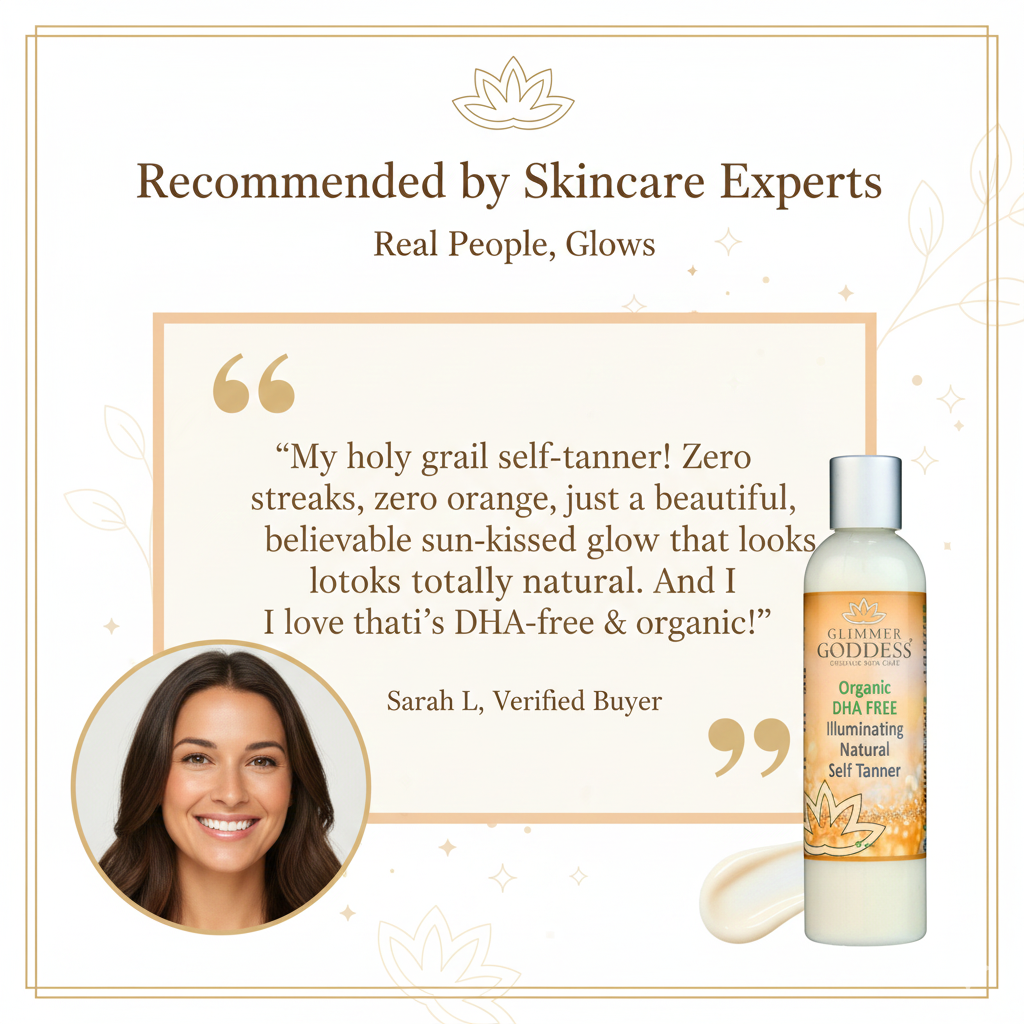 Organic DHA-Free Self Tanner – Natural Sun-Kissed