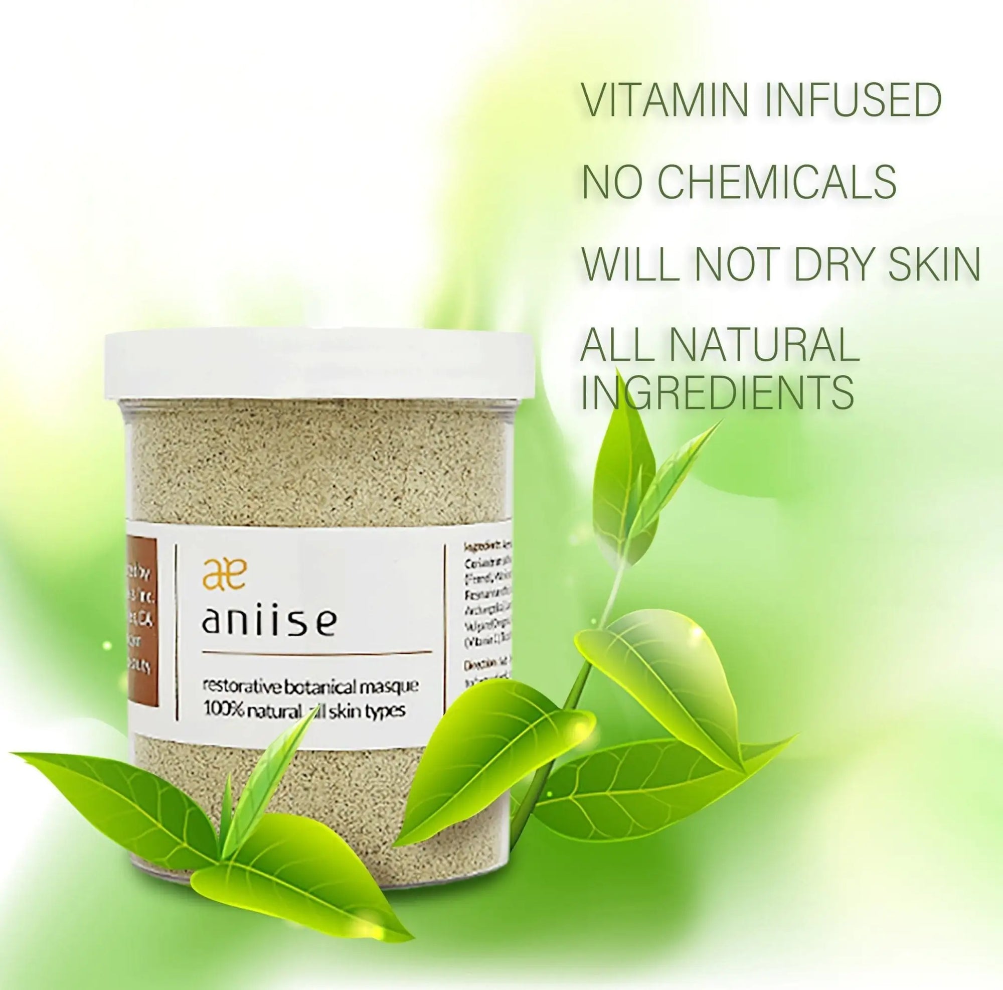 Aniise Natural Restorative Botanical Face Mask – 3 Oz.
