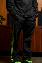 Otis Track Jacket and Pants - Black & Neon